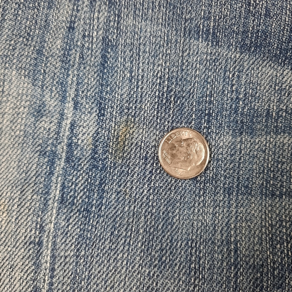 7 for all man kind midi denim skirt size 6 - Picture 3 of 6